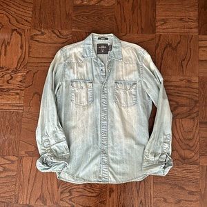 H&M weathered look casual shirt